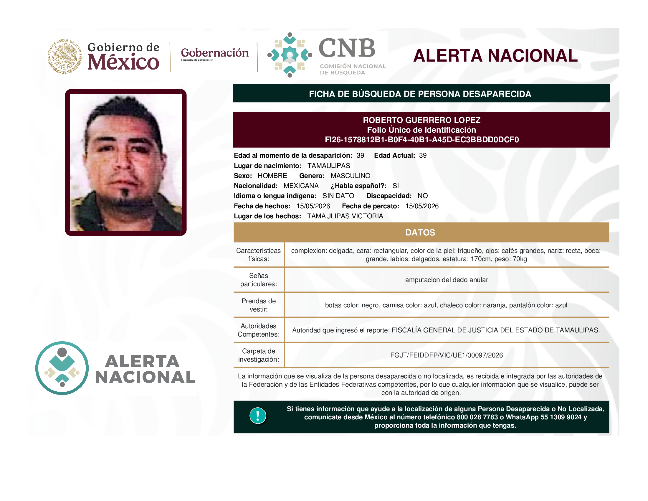 ROBERTO GUERRERO LOPEZ