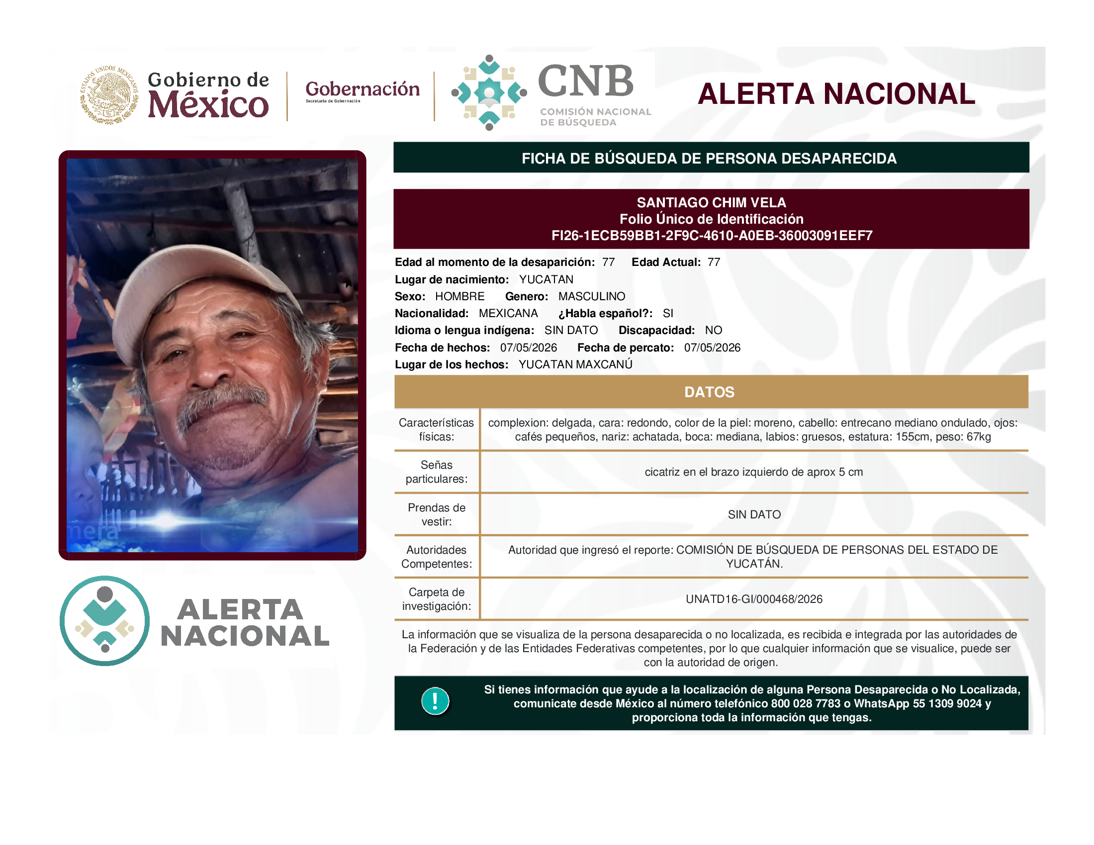 SANTIAGO CHIM VELA