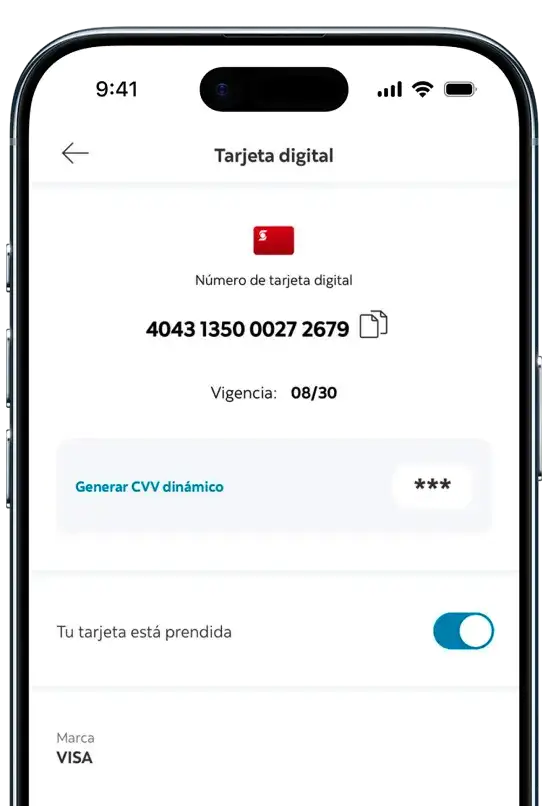 Aplicaci&oacute;n ScotiaM&oacute;vil con Funcionalidad de Tarjeta de D&eacute;bito Digital