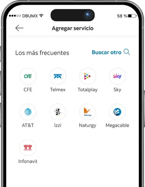 Ahora ya puedes programar tus pagos de servicios