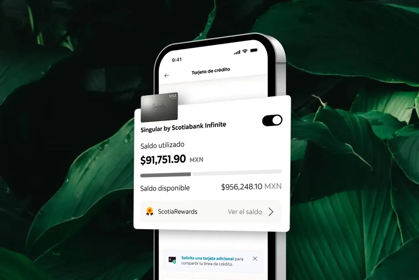 Controla tu Tarjeta de Cr&eacute;dito desde la app ScotiaM&oacute;vil Scotiabank M&eacute;xico