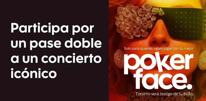 Participa por un pase doble a un concierto icónico