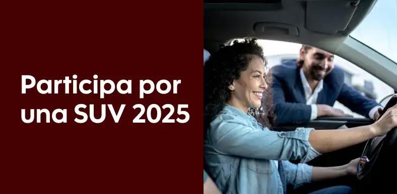 Gana una SUV 2025 con Scotiabank