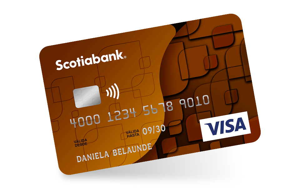 Tarjeta Visa Gold Scotiabank