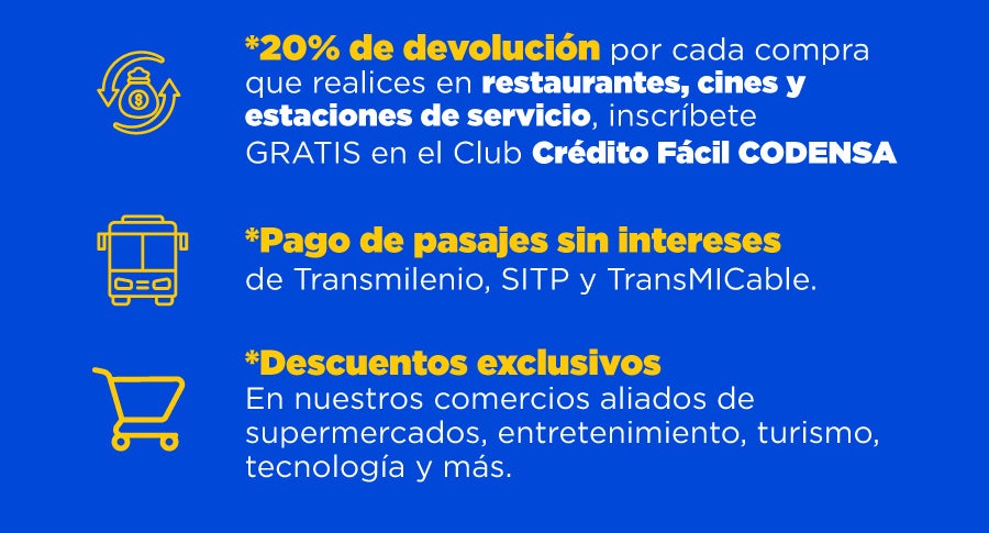 Crédito f´cil codensa