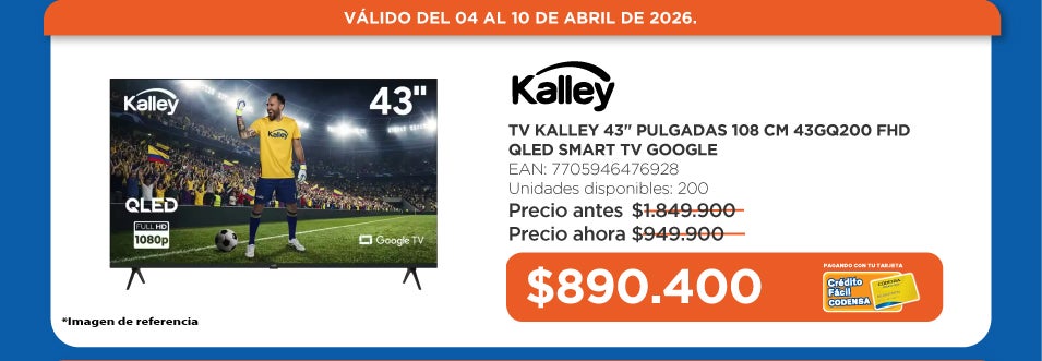 Cr&eacute;dito f&acute;cil codensa