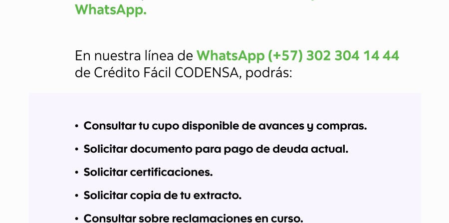 Actulización de Datos Clientes WhatsApp