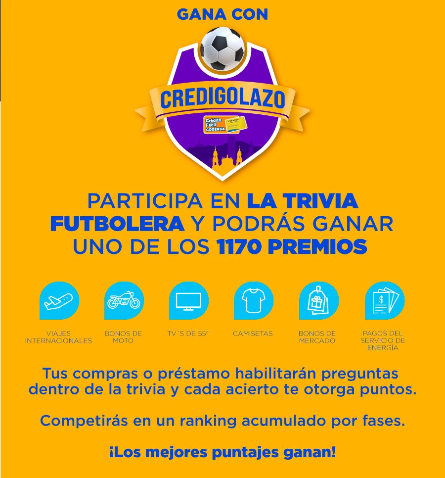 Cr&eacute;dito f&acute;cil codensa