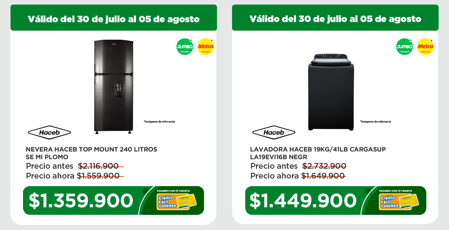 Crédito f´cil codensa