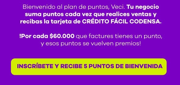 Cr&eacute;dito f&acute;cil codensa