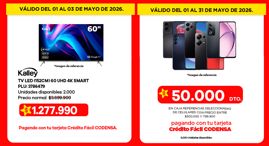 Cr&eacute;dito f&acute;cil codensa