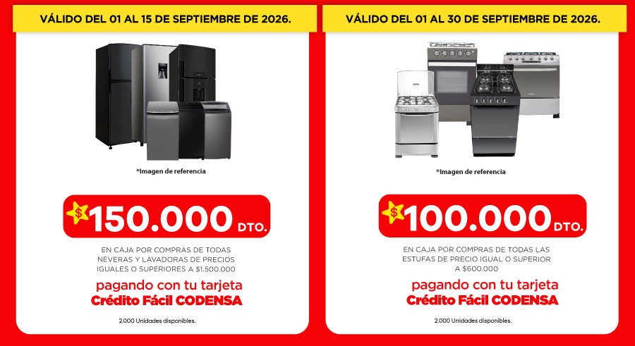 Cr&eacute;dito f&acute;cil codensa