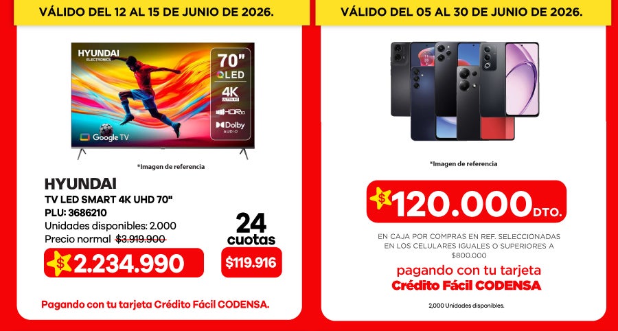 Cr&eacute;dito f&acute;cil codensa