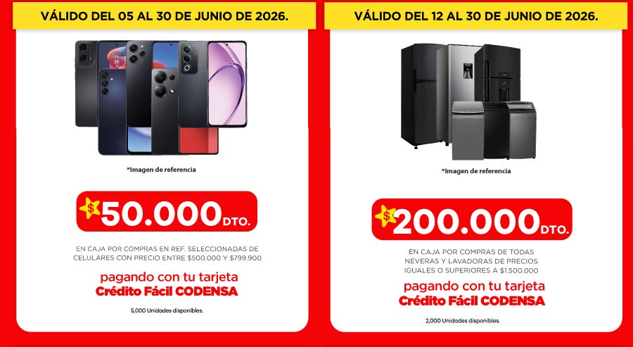 Cr&eacute;dito f&acute;cil codensa