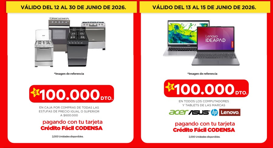 Cr&eacute;dito f&acute;cil codensa