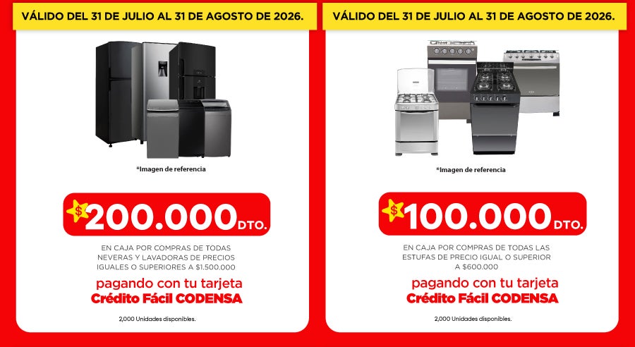 Cr&eacute;dito f&acute;cil codensa