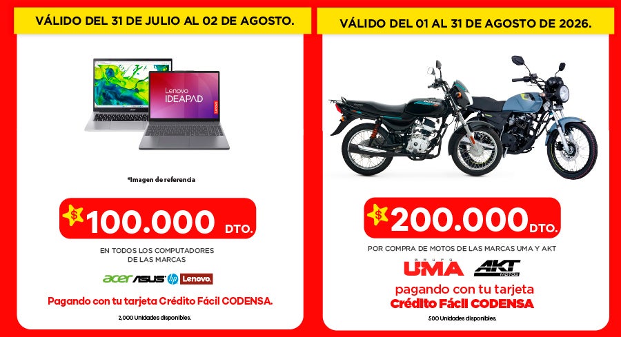 Cr&eacute;dito f&acute;cil codensa