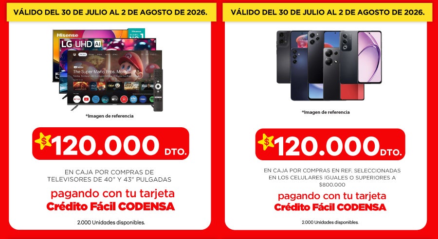 Cr&eacute;dito f&acute;cil codensa