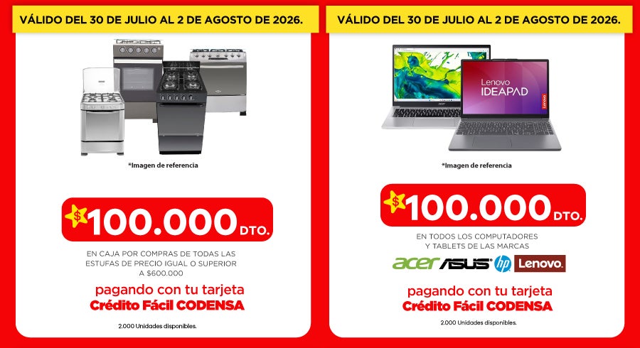 Cr&eacute;dito f&acute;cil codensa