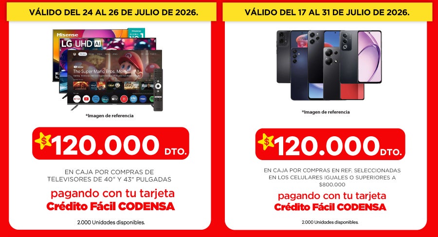 Cr&eacute;dito f&acute;cil codensa
