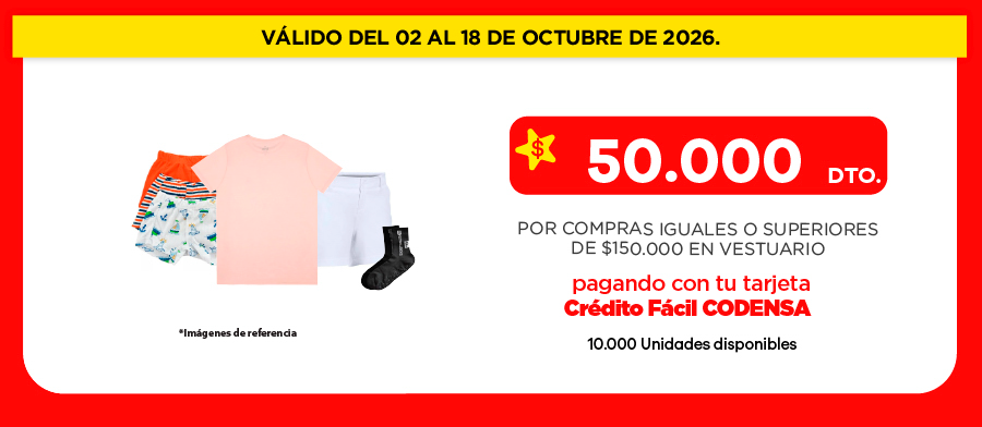 Cr&eacute;dito f&acute;cil codensa