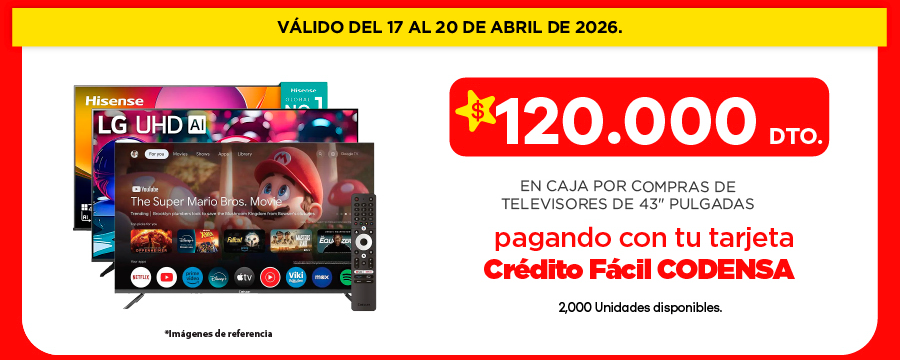 Cr&eacute;dito f&acute;cil codensa