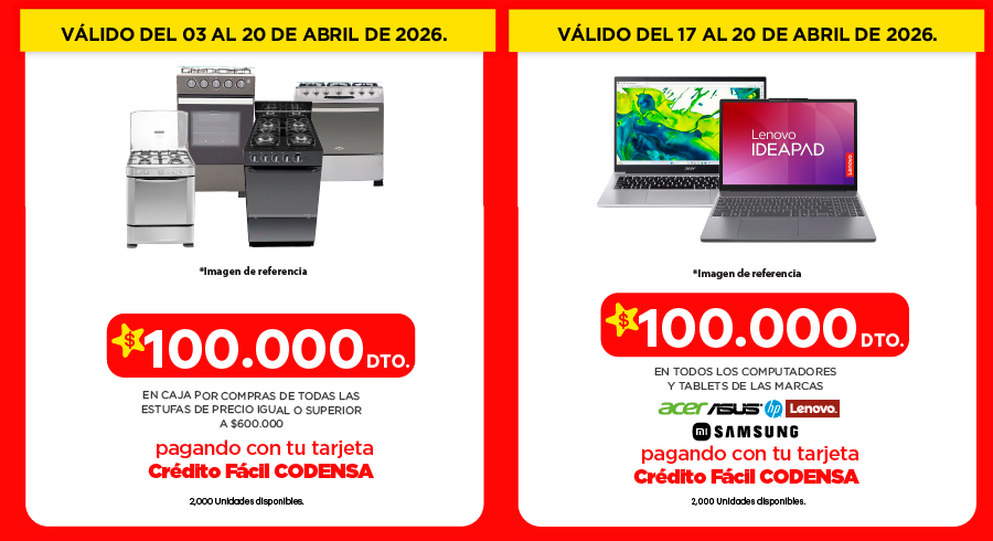 Cr&eacute;dito f&acute;cil codensa