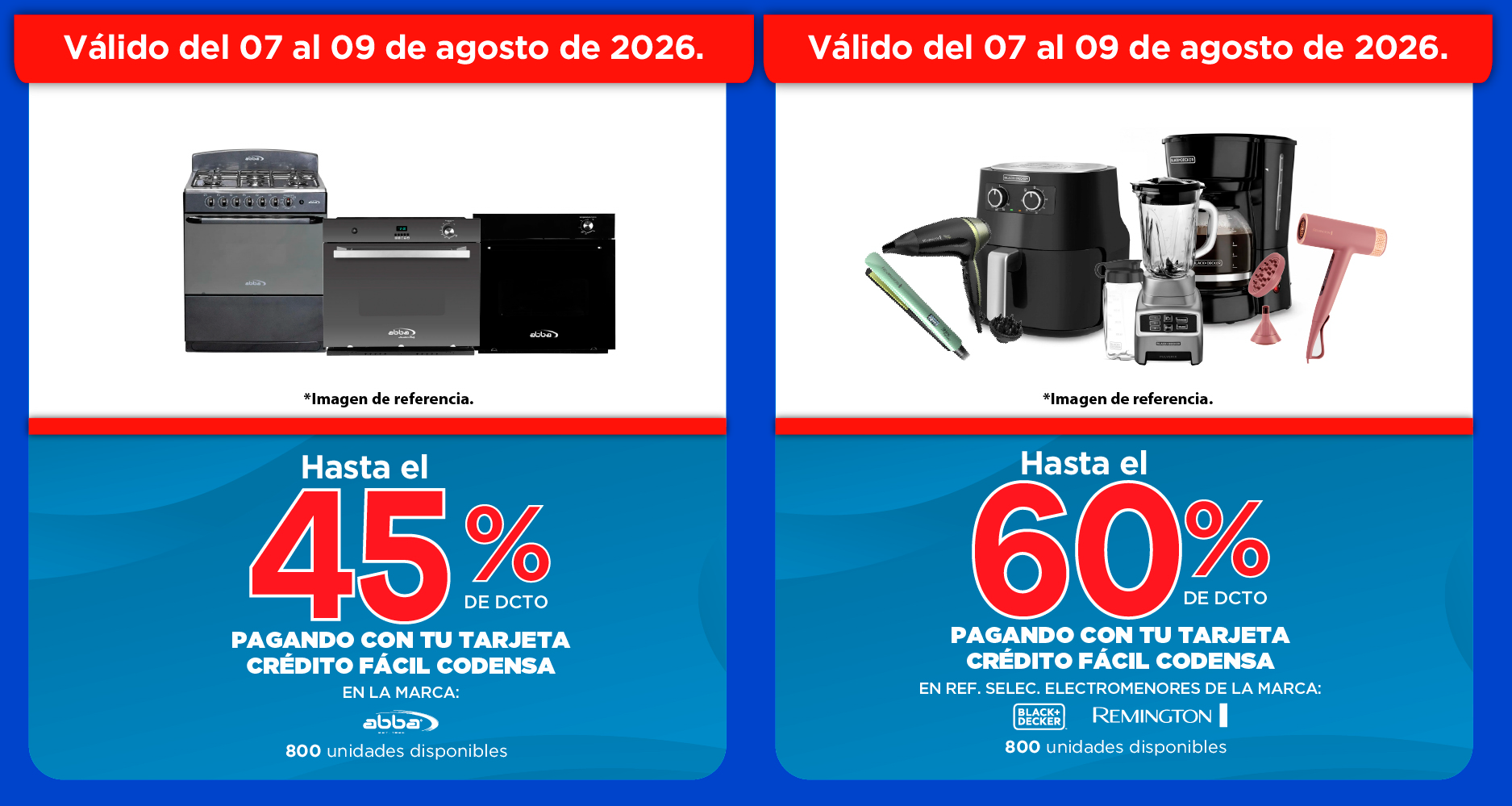 Cr&eacute;dito f&acute;cil codensa