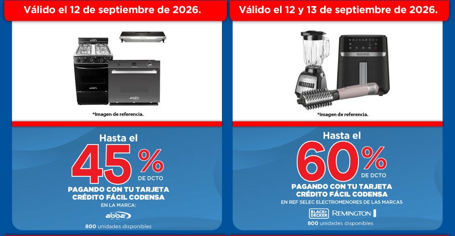 Cr&eacute;dito f&acute;cil codensa