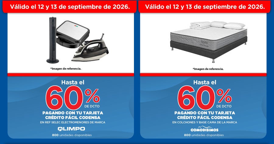 Cr&eacute;dito f&acute;cil codensa