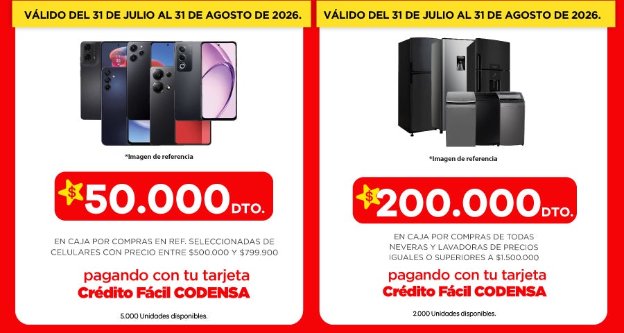 Cr&eacute;dito f&acute;cil codensa