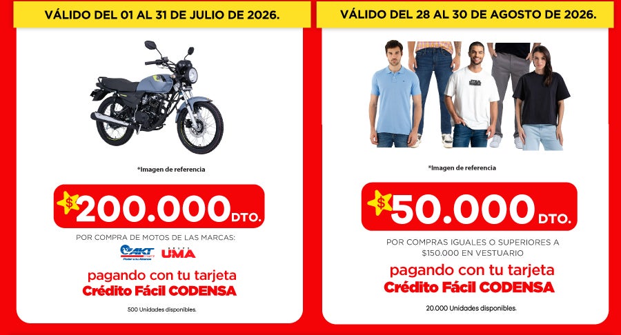 Cr&eacute;dito f&acute;cil codensa