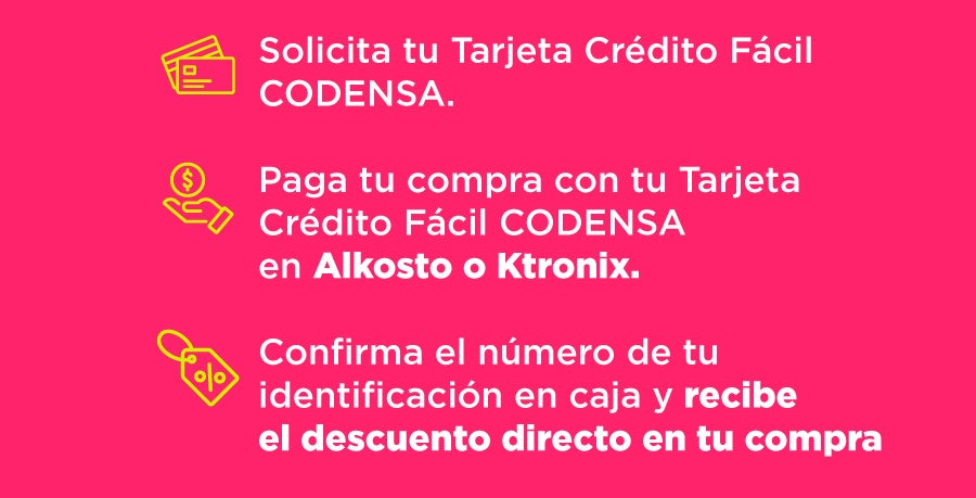 Cr&eacute;dito f&acute;cil codensa