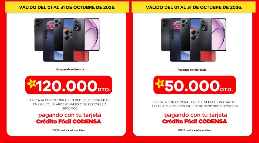Cr&eacute;dito f&acute;cil codensa