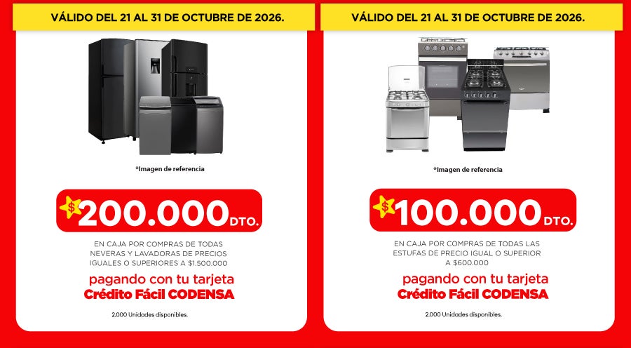 Cr&eacute;dito f&acute;cil codensa