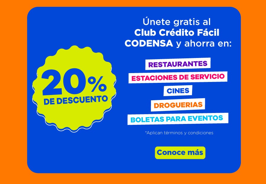 Cr&eacute;dito f&acute;cil codensa