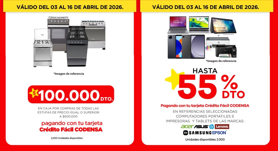 Cr&eacute;dito f&acute;cil codensa