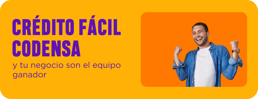 Crédito fácil codensa y tu negocio son el equipo ganador