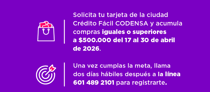 Cr&eacute;dito f&acute;cil codensa