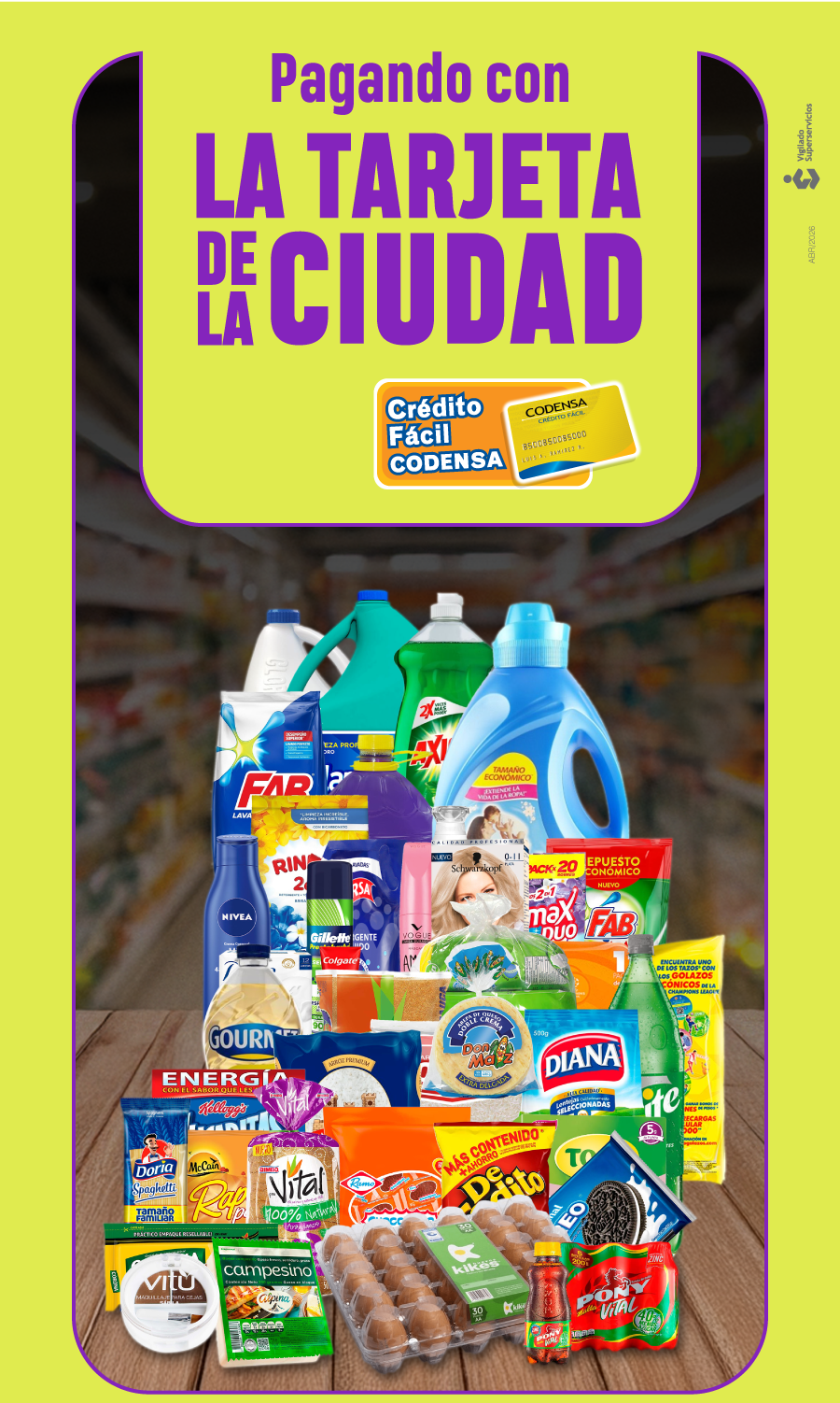 Cr&eacute;dito f&acute;cil codensa