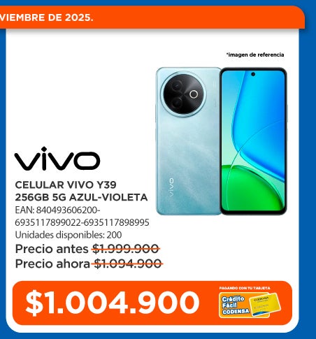 Crédito f´cil codensa