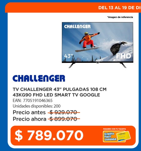 Cr&eacute;dito f&acute;cil codensa