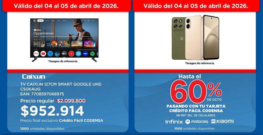 Cr&eacute;dito f&acute;cil codensa