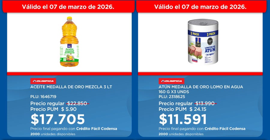 Cr&eacute;dito f&acute;cil codensa