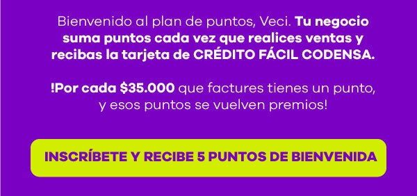 Cr&eacute;dito f&acute;cil codensa