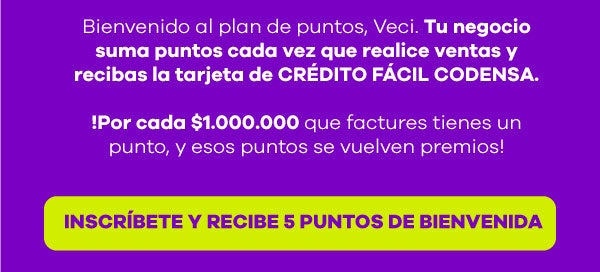 Cr&eacute;dito f&acute;cil codensa