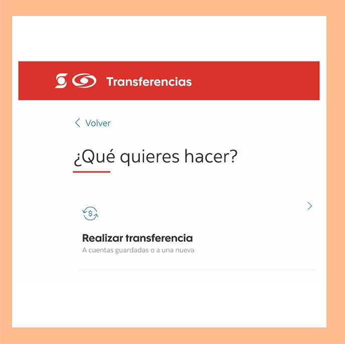 Paso cuatro transferencia desde crédito rotativo
