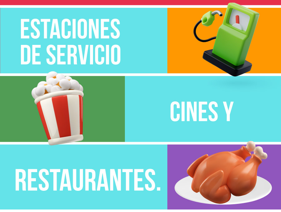 EDS, CINE Y RESTAURANTES