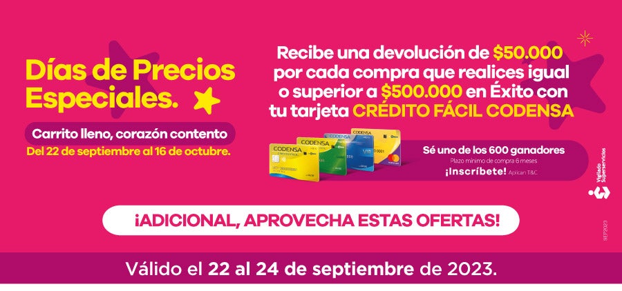 Crédito f´cil codensa