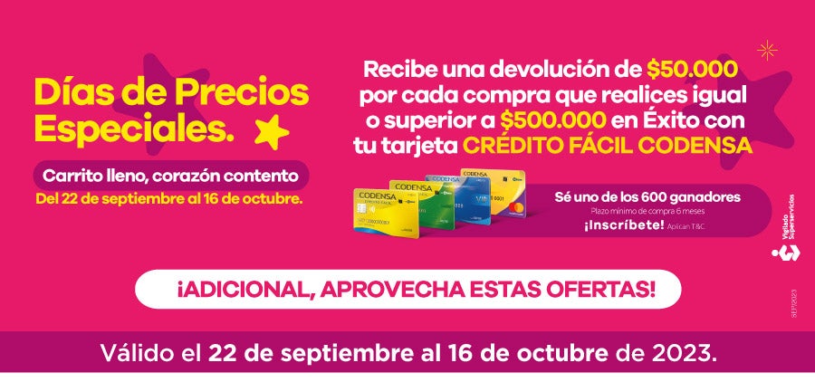 Crédito f´cil codensa
